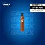 COMBO Venta Cilindro de Helio de 2 m³ + Regulador