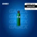 COMBO Venta Cilindro de Mezcla MIG 2 m³ + Regulador