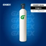 COMBO Venta Cilindro Oxígeno 10 m³ + Regulador