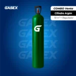 COMBO Venta Cilindro Argón 10 m³ + Regulador