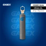 COMBO Venta Cilindro CO₂ 25 kg + Regulador