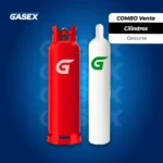 COMBO Venta Cilindros Oxigeno 6 m³ y Gas Licuado 45 kg