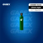 COMBO Arriendo Cilindro Argón 2 m³+ Regulador