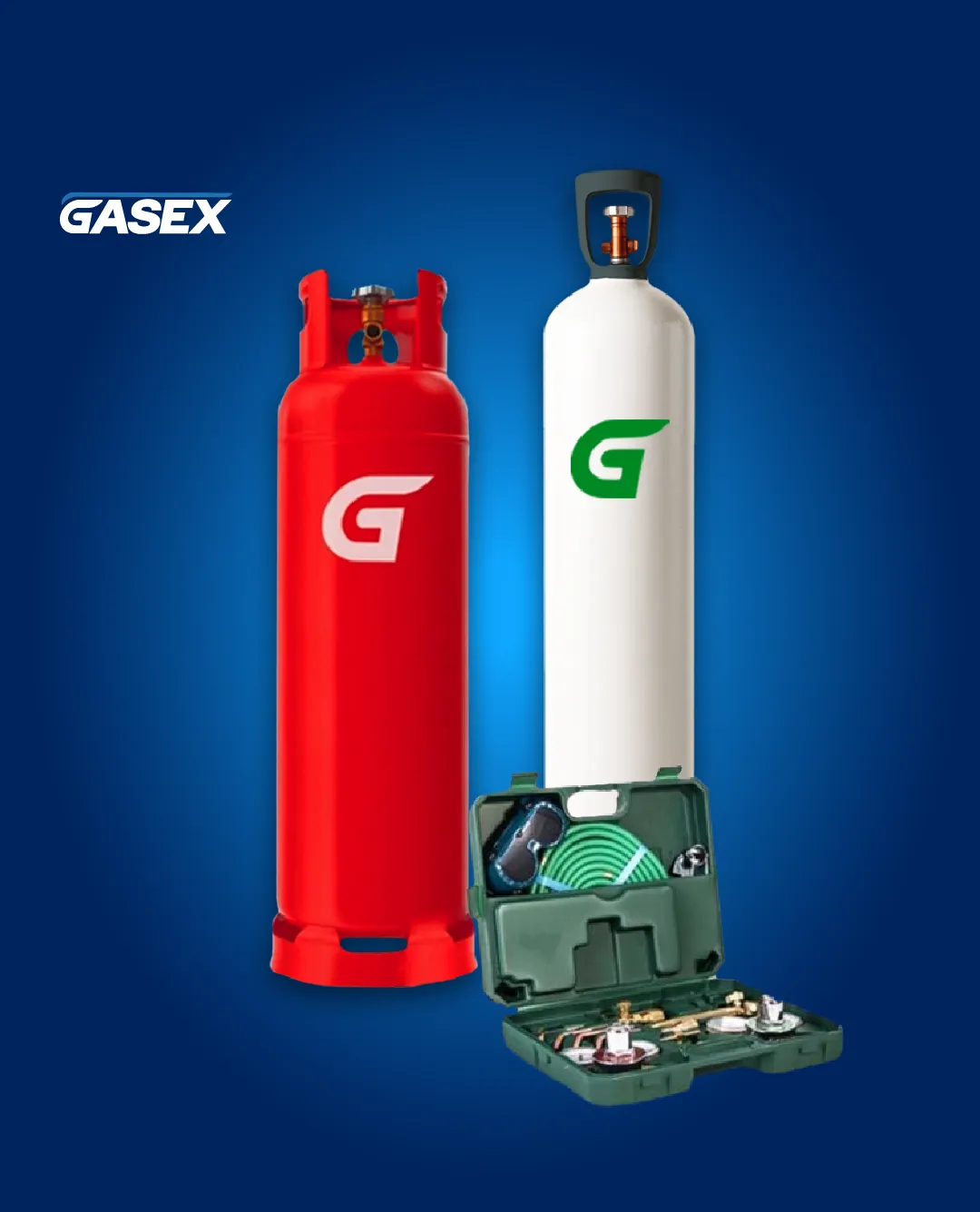 COMBO Venta Maleta Oxicorte 10 m³ + Cilindro 45 kg Gas Licuado
