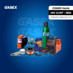 COMBO Venta Soldadora MIG GLINT – 185A + Cilindro de Mezcla de 2 m³