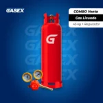 COMBO Venta Cilindro Propano 45 kg + Regulador