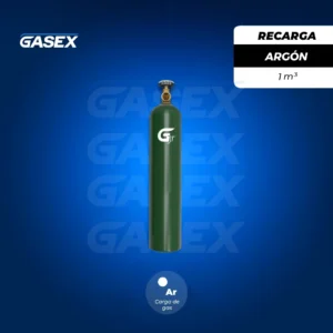 Recarga Argón 1m3