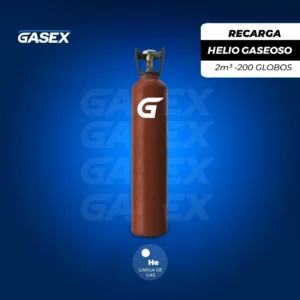 Recarga Helio 2m3 - 200 Globos