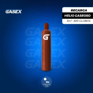 Recarga Helio 3m3 - 300 Globos