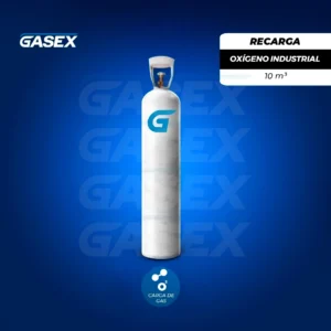 Recarga Oxigeno Industrial 10 m³