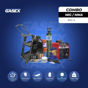 Combo Soldadora Booniga MIG/MMA 300A