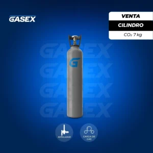 Combo Cilindro Dióxido de carbono 7kg + Regulador