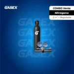 COMBO Venta Cilindro Nitrógeno 2 m³ + Regulador de Alta Presión