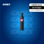 COMBO Venta Cilindro Gas Trazador 1 m³ + Regulador