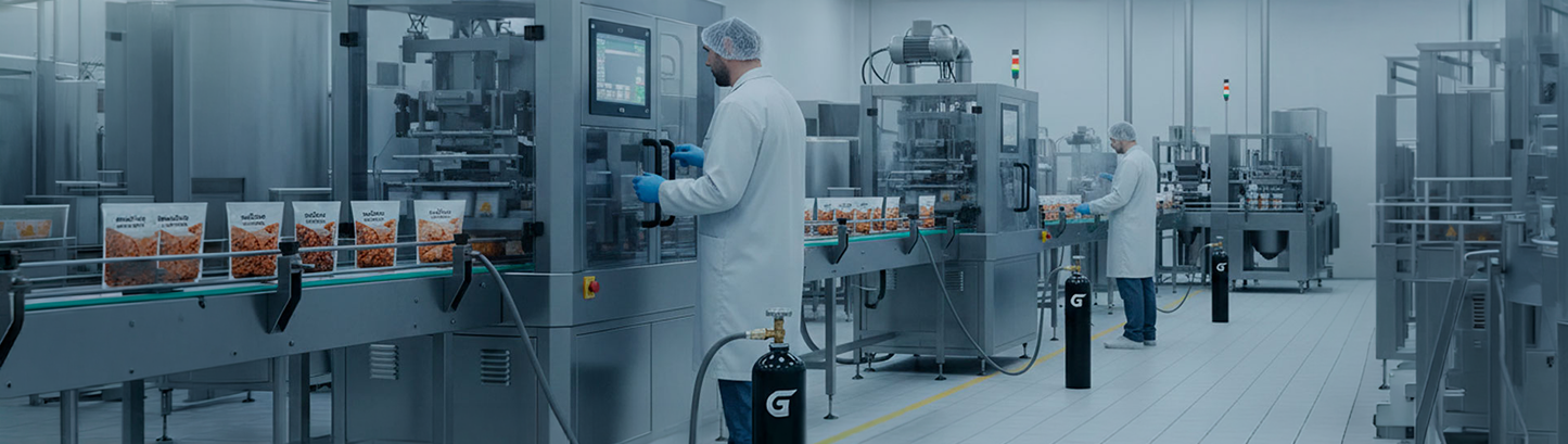 RECARGA Nitrógeno Gaseoso Industrial 1 m³