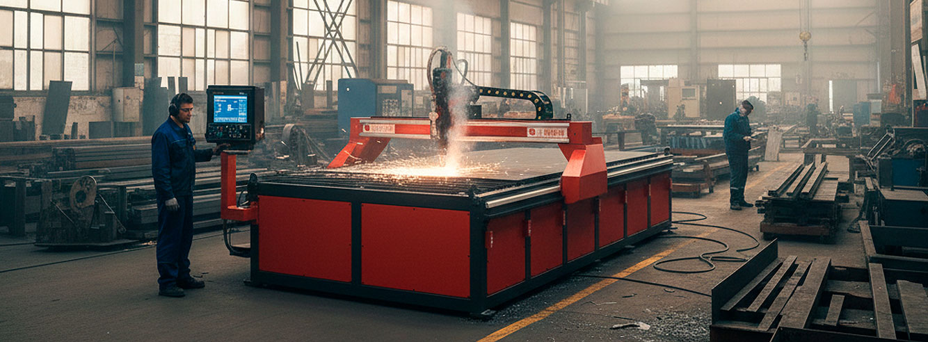 CNC con Cama de Agua Huawei – TMG-3015