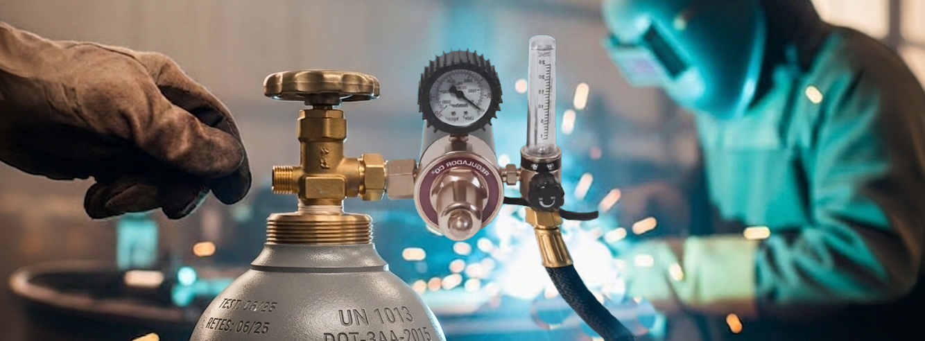 Regulador de CO₂ Calefaccionado