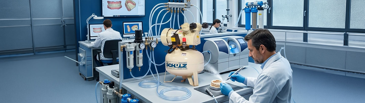 Compresor Dental Schulz – MSV-6 1HP