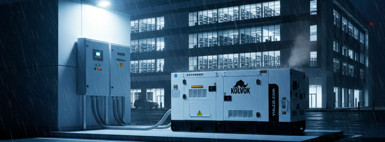 Generador Diesel Kolvok – GS4OBDD 40KVA