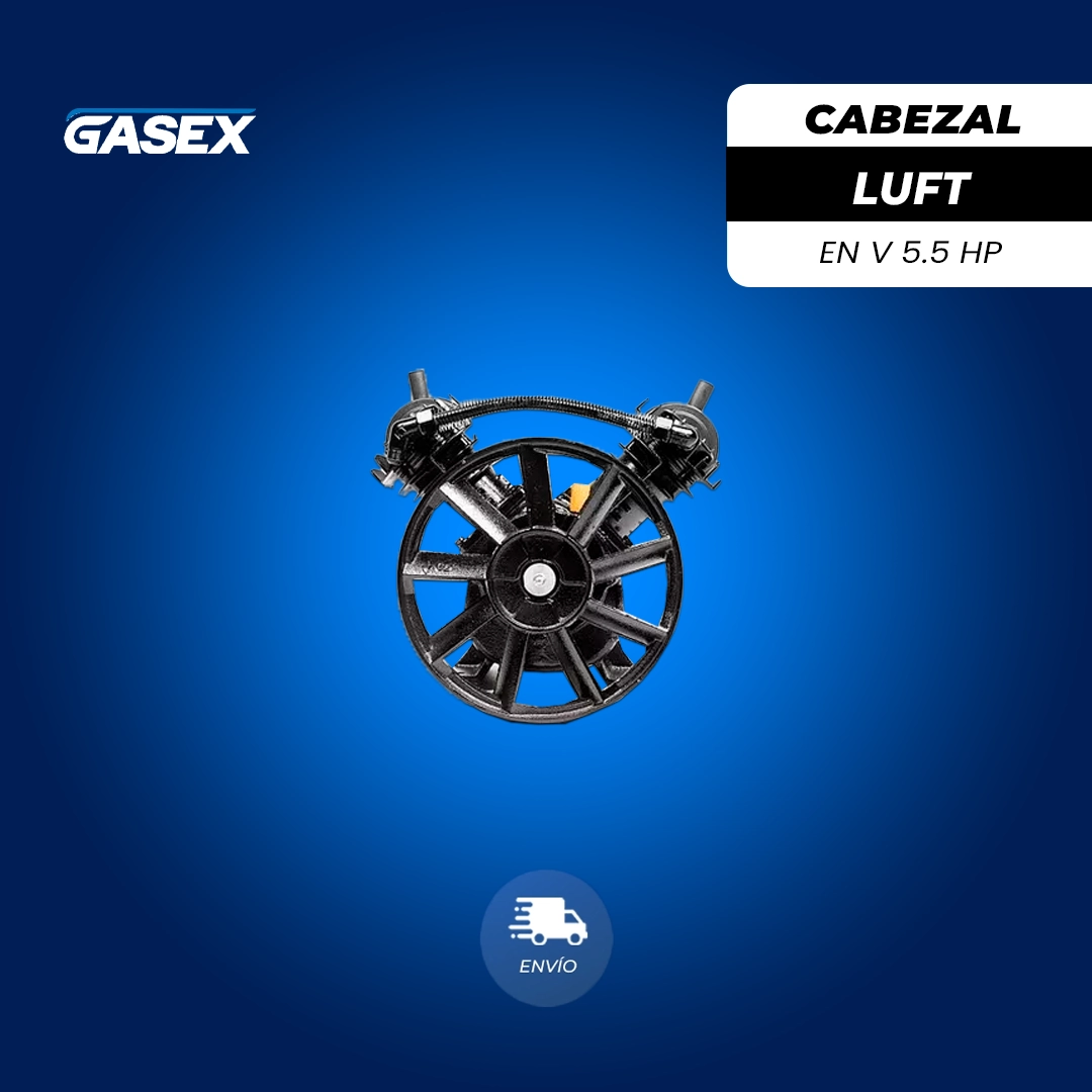 Cabezal Compresor en V 5.5HP – Luft
