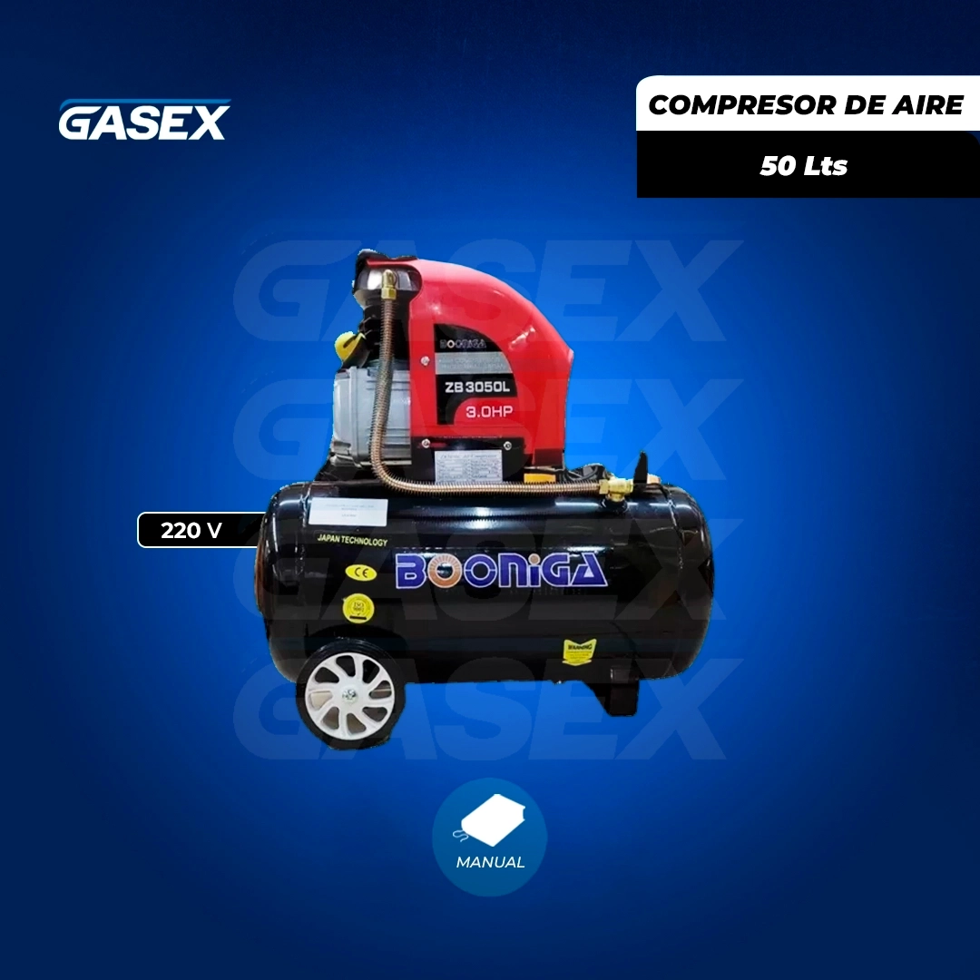VENTA Compresor de Aire Booniga – 50L 3 HP