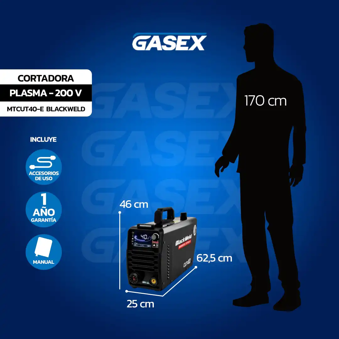VENTA Cortadora de Plasma Blackweld – CUT-40