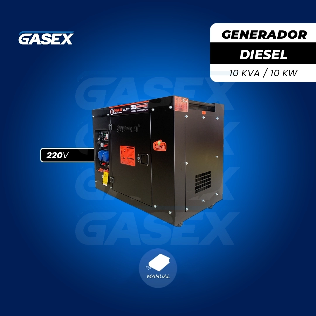VENTA Generador Eléctrico Diésel Toyaki – TK-GS14000 10 kVA
