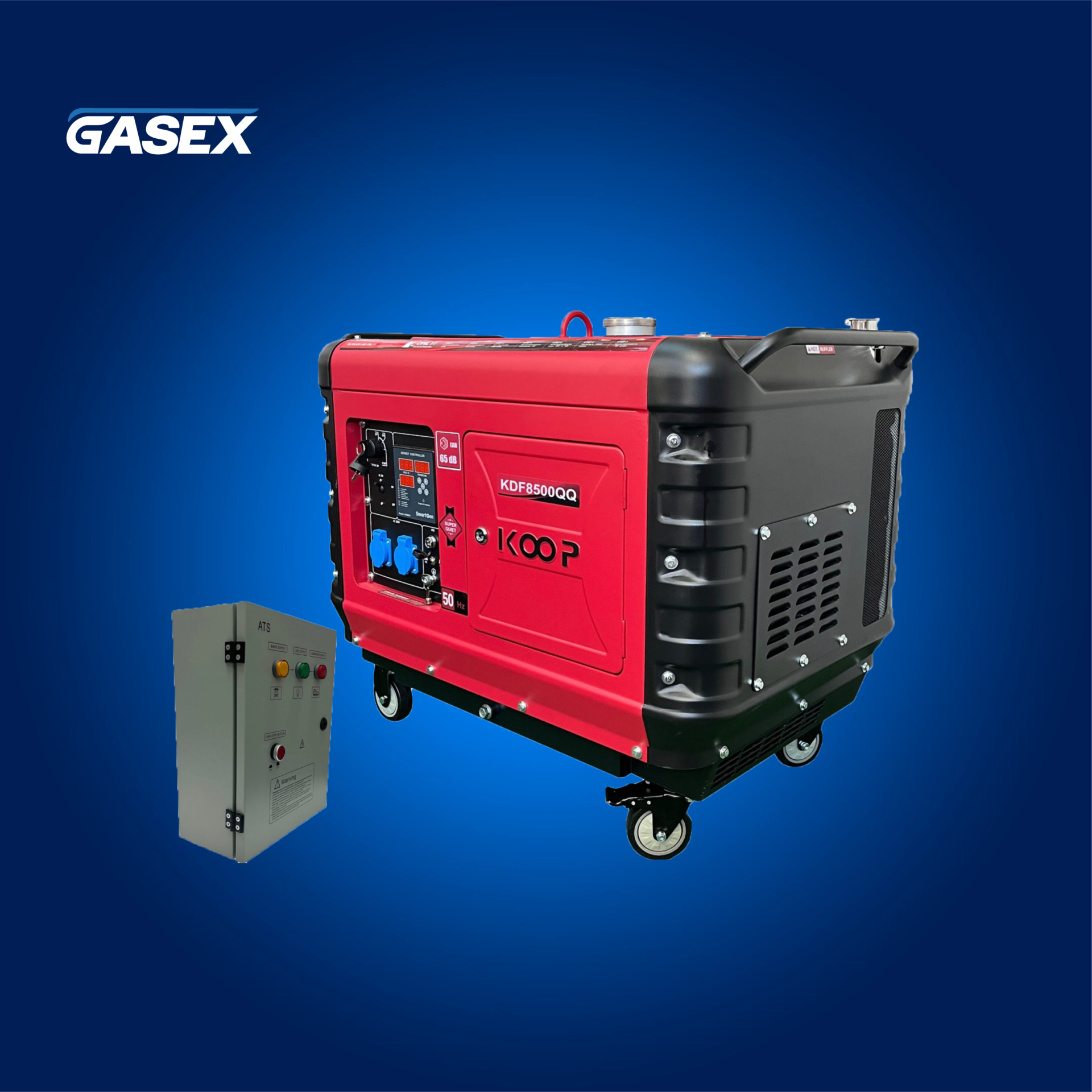 VENTA Generador KOOP – 6,5 kVA Ultra insonorizado