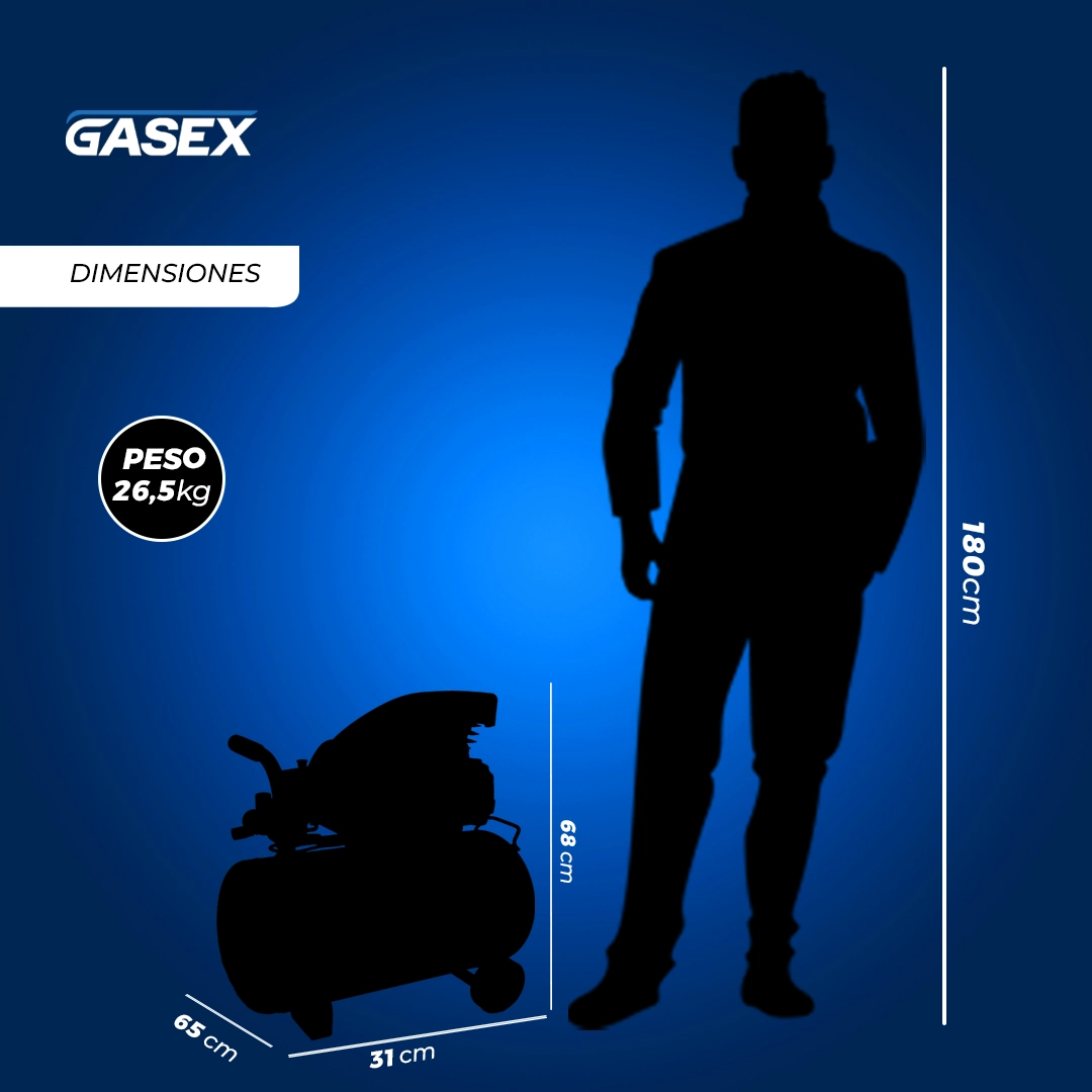VENTA Compresor de Aire Redbo – DA1300 50L