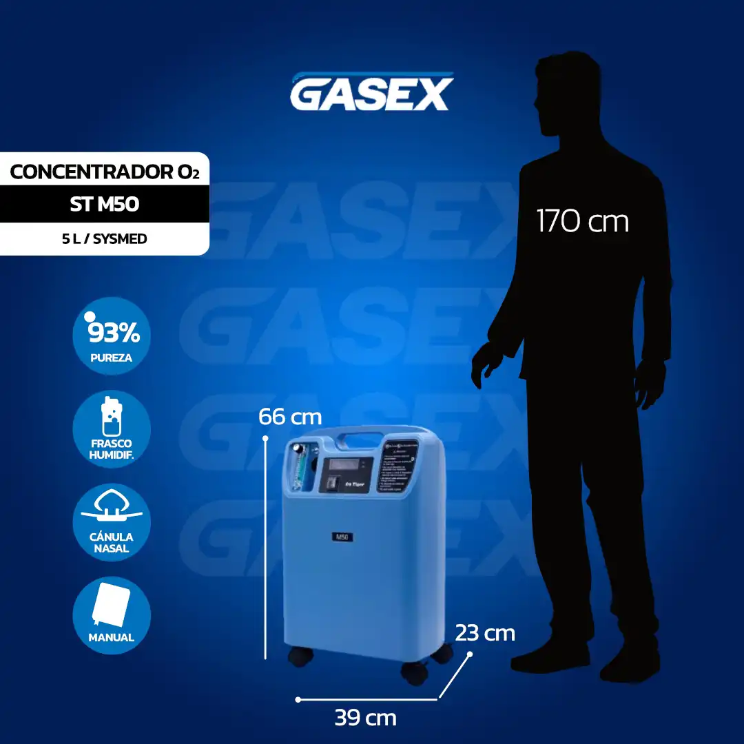 VENTA Concentrador de O2 Sysmed – St M50 (5 Litros)