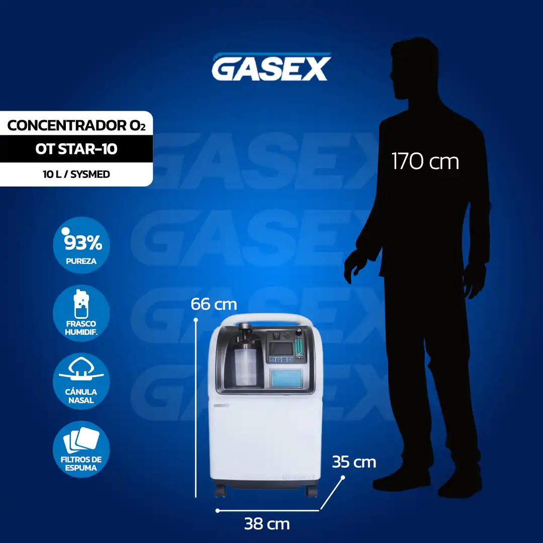 VENTA Concentrador de O2 Sysmed – OT-Start-10 (10 Litros)