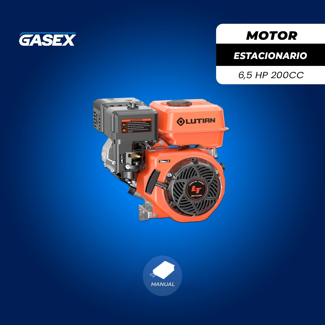 Motor estacionario 6.5HP 200cc – Lutian