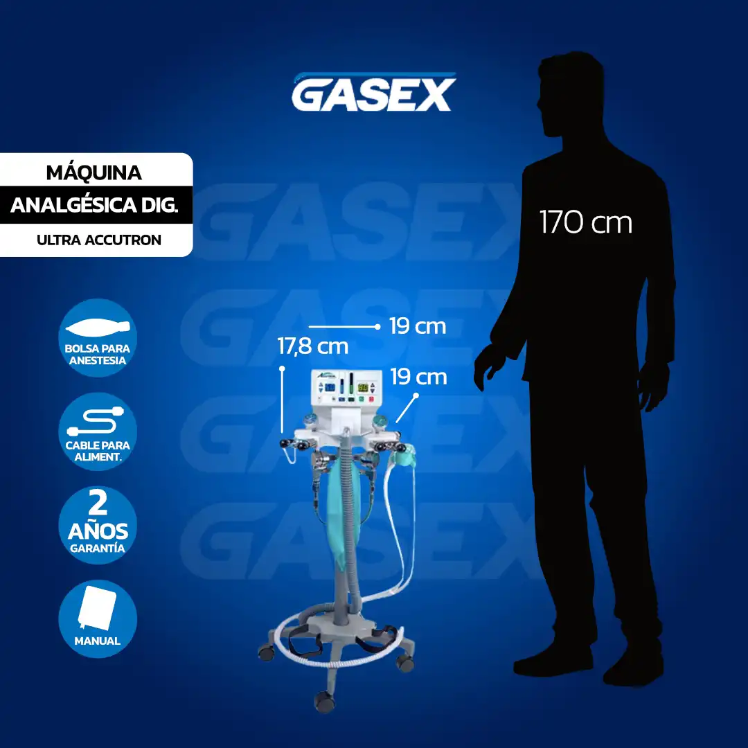 VENTA Máquina de Anestesia Accutron – Digital Ultra