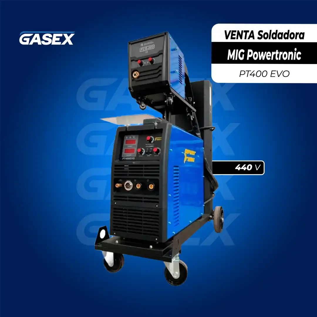 VENTA Soldadora MIG Powertronic – PT400 EVO
