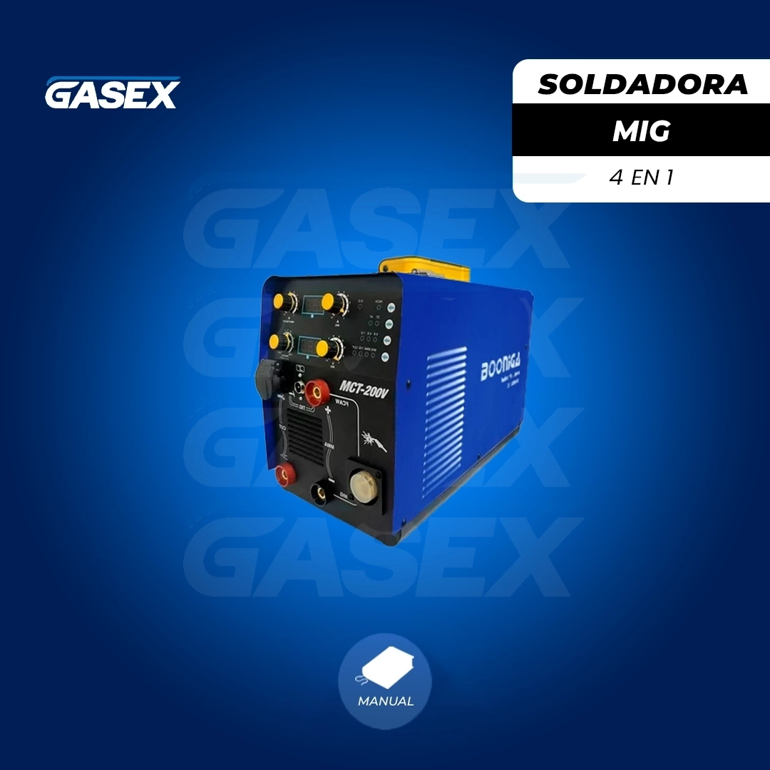 VENTA Soldadora Multiprocesos Booniga – 4 en 1