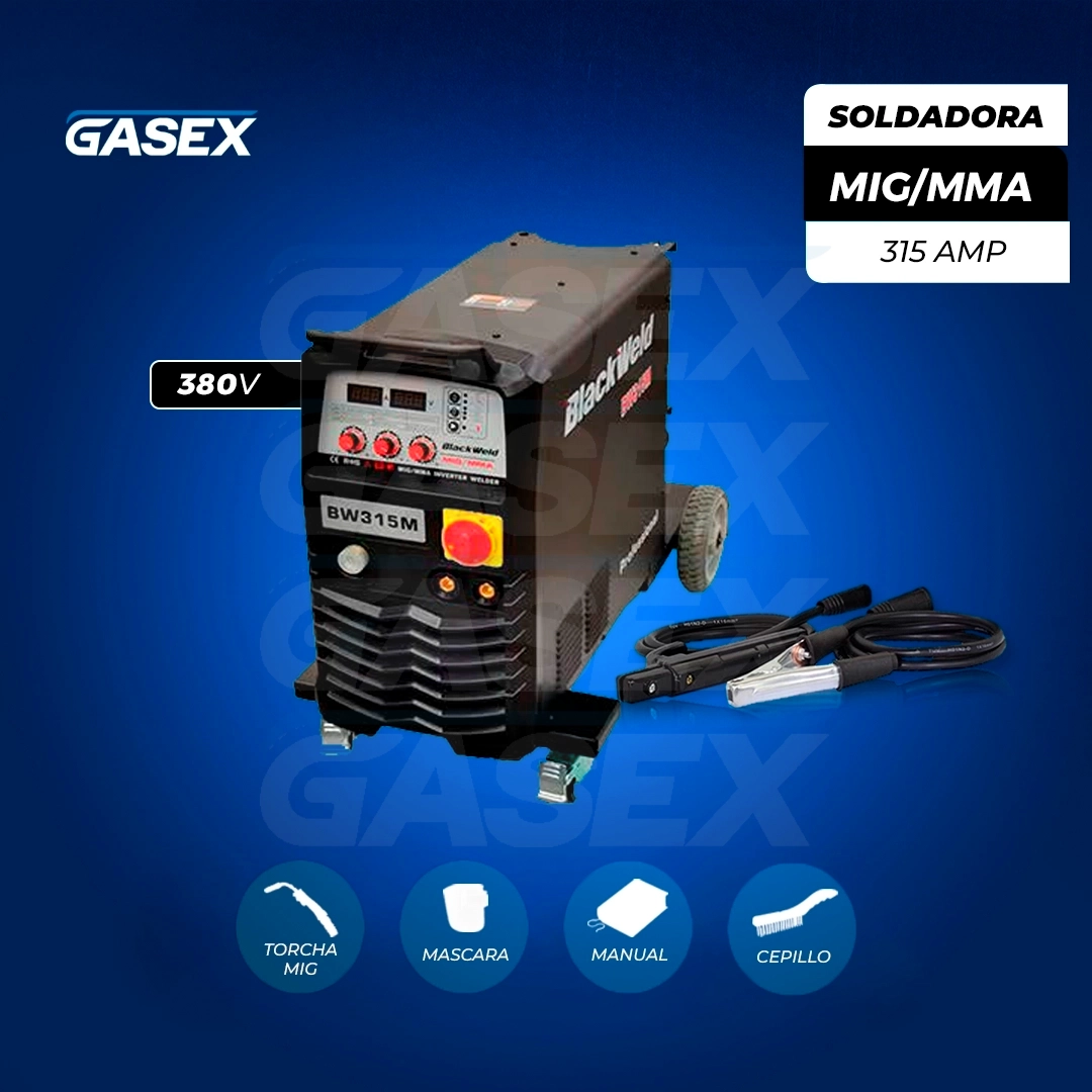 VENTA Soldadora MIG BlackWeld – BW315MS