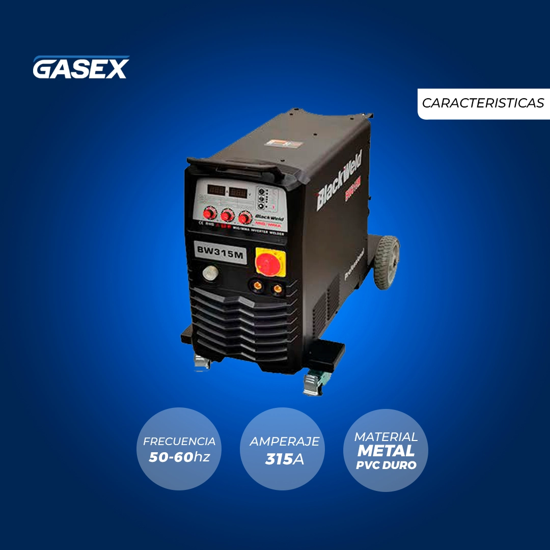 VENTA Soldadora MIG BlackWeld – BW315MS