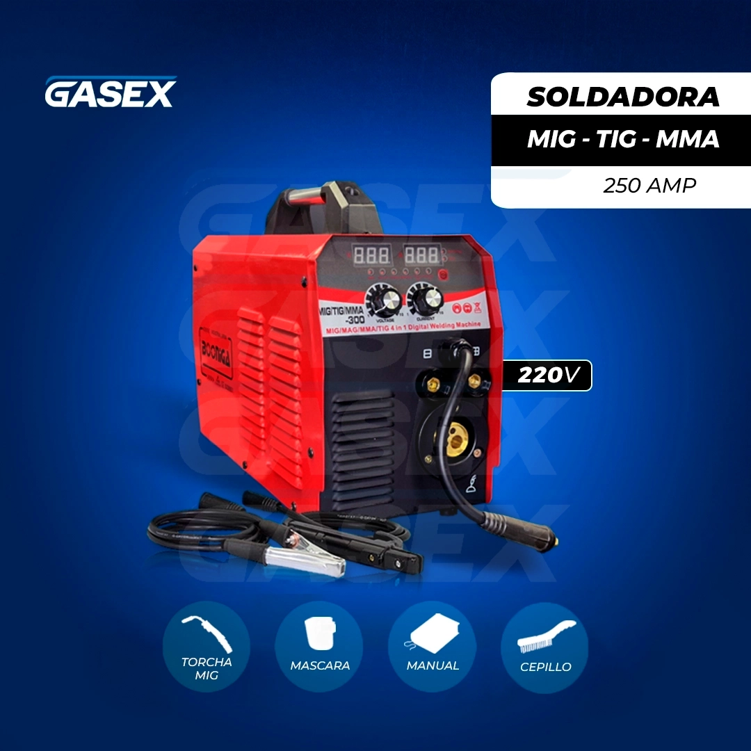 VENTA Soldadora Multiprocesos Booniga – 300