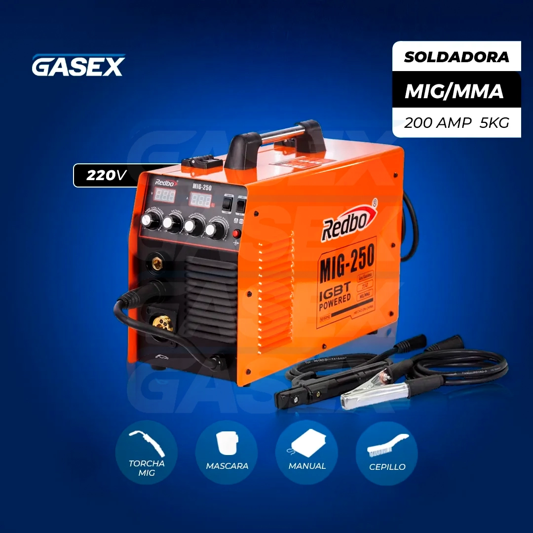 VENTA Soldadora MIG Redbo – 250 /5 kg