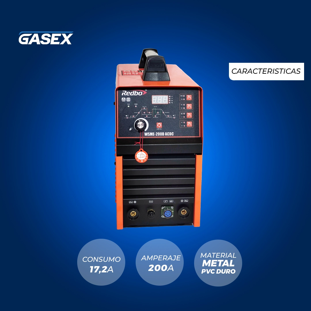 VENTA Soldadora TIG AC/DC WSME Redbo – 200D