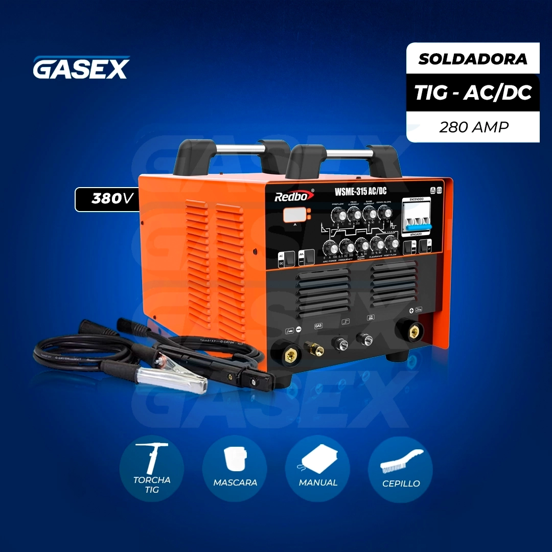 VENTA Soldadora TIG Redbo – WSME-315 AC/DC