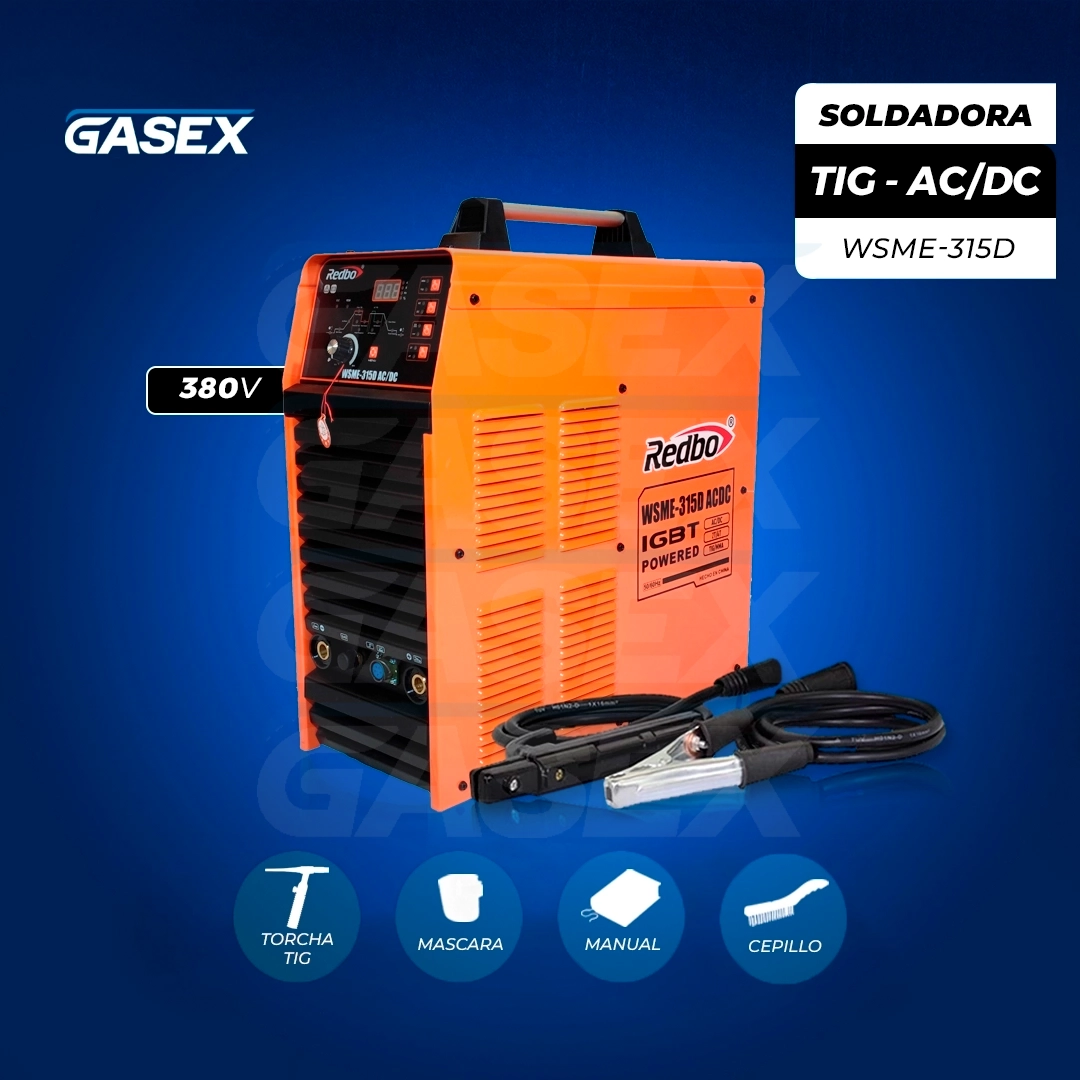VENTA Soldadora TIG Redbo – WSME-315D AC/DC