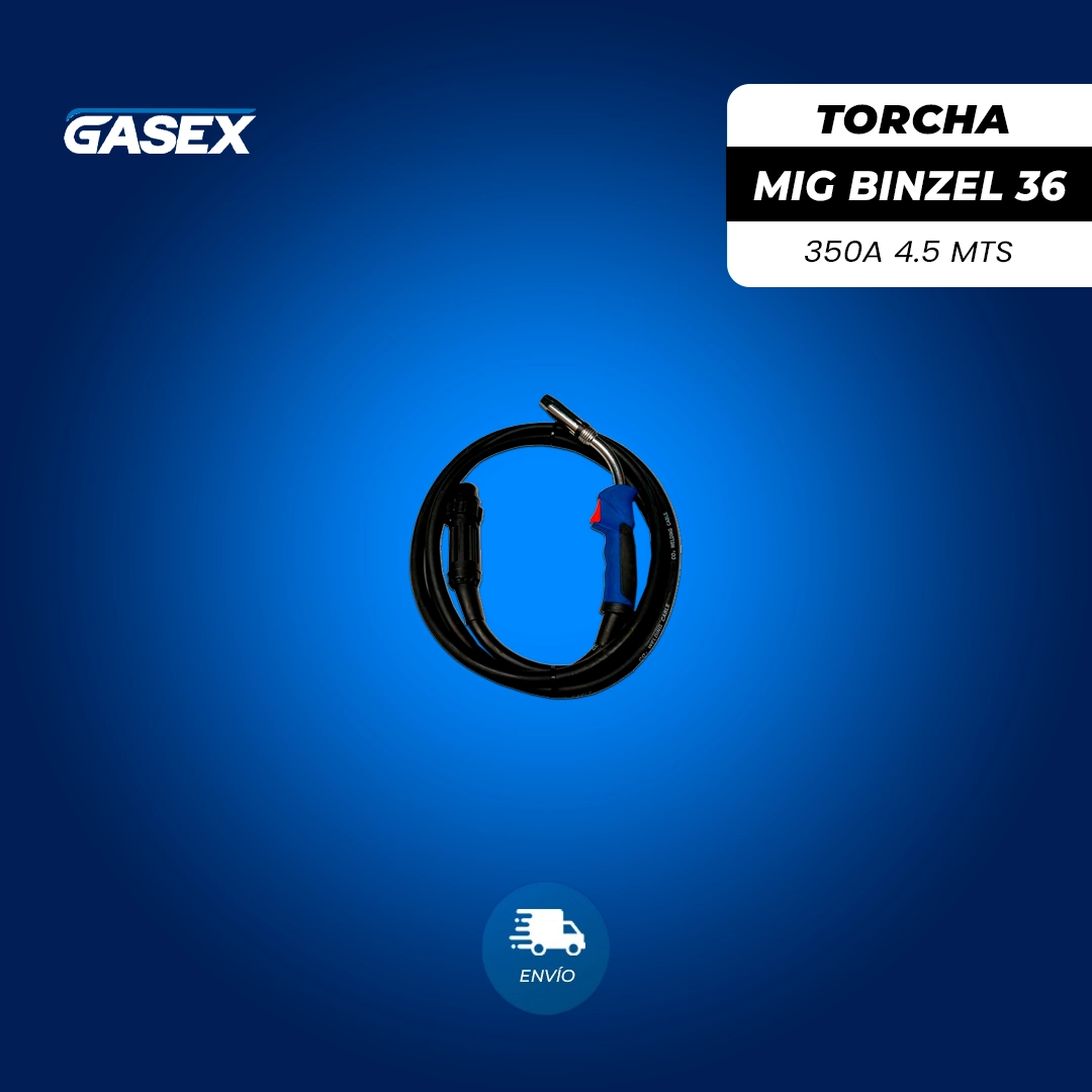 VENTA Torcha MIG Blackweld Binzel 36 350 A 4.5 mt
