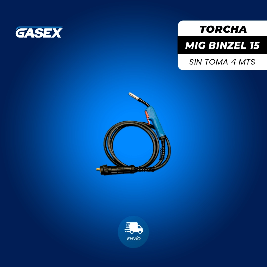 VENTA Torcha MIG Mykkon – 150A Binzel 15 sin toma EURO