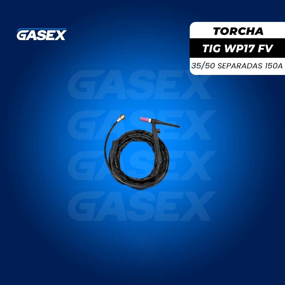 VENTA Torcha TIG 150A WP17 FV 35/50