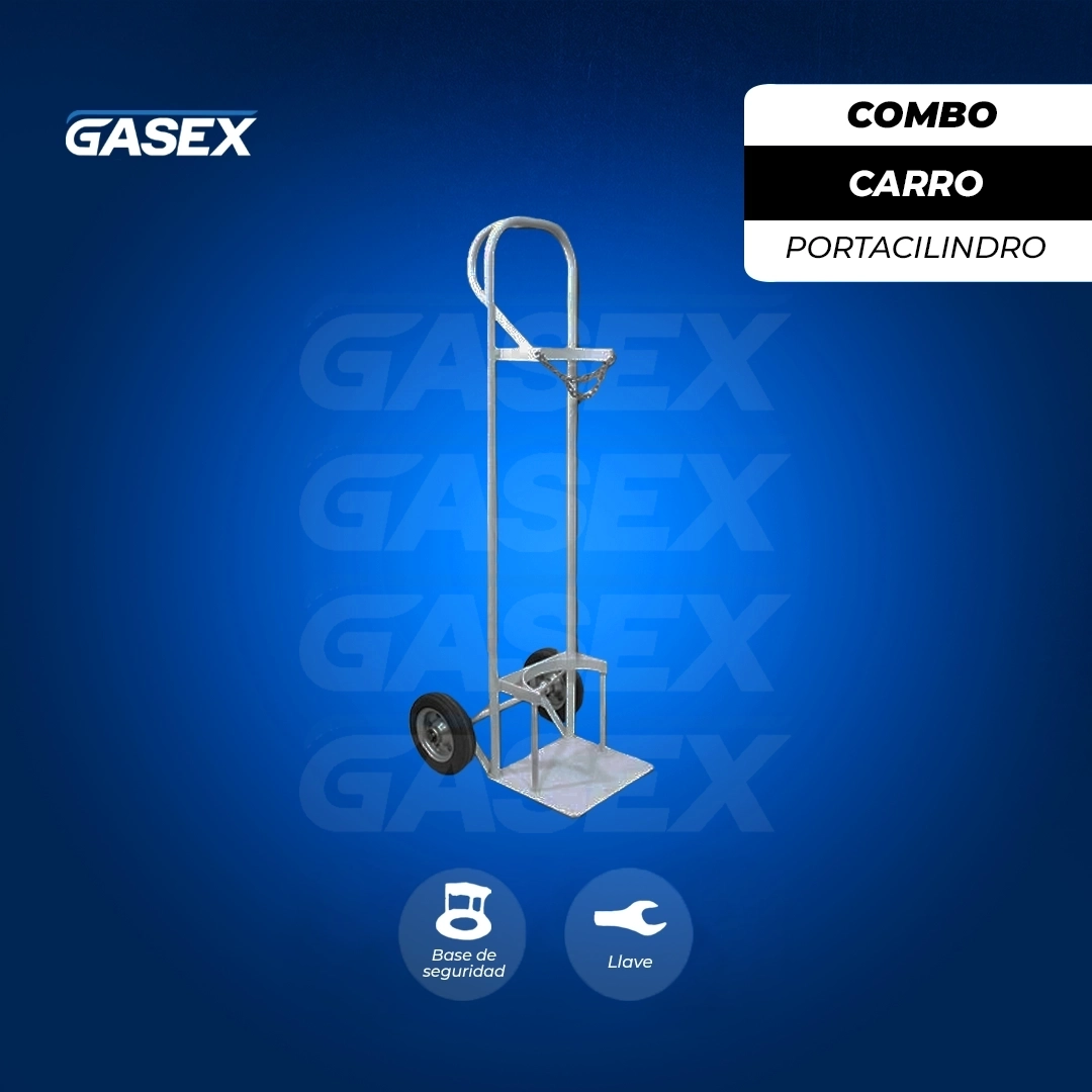 COMBO Venta Carro Porta Cilindro Tipo Oxigeno