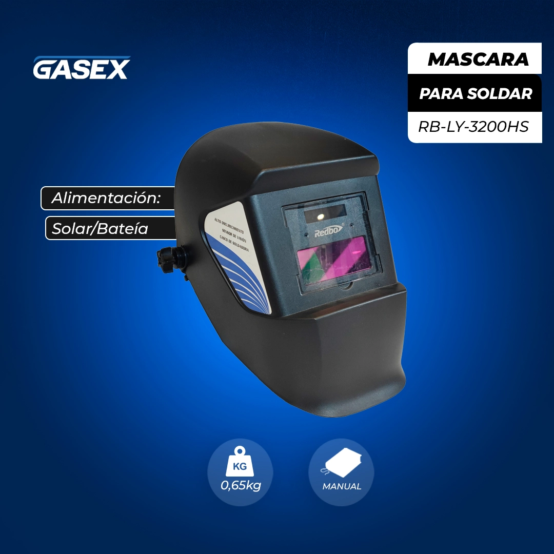 VENTA Máscara para soldar Fotosensible Optech Graf
