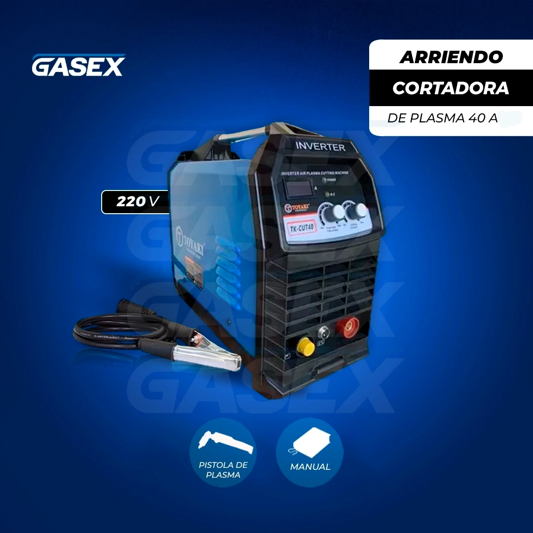 SERVICIO Arriendo Cortadora de Plasma Toyaki – CUT 40