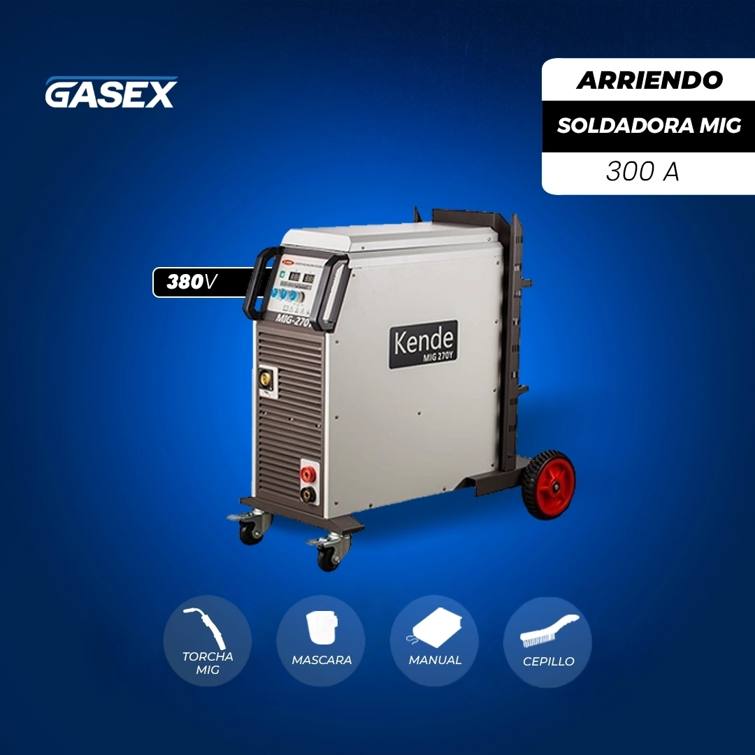 ARRIENDO Soldadora MIG Kende – 300