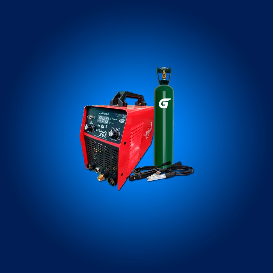 Combo Soldadora TIG + Cilindro de Argón 2 m³